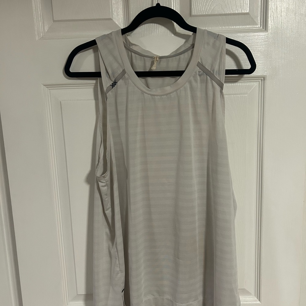 rhone White Sleeveless Top